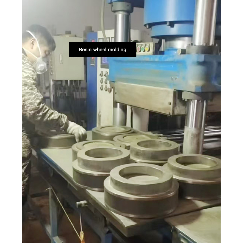 How to reduce internal stress defects in resin wheel manufacturing by optimizing the curing process?